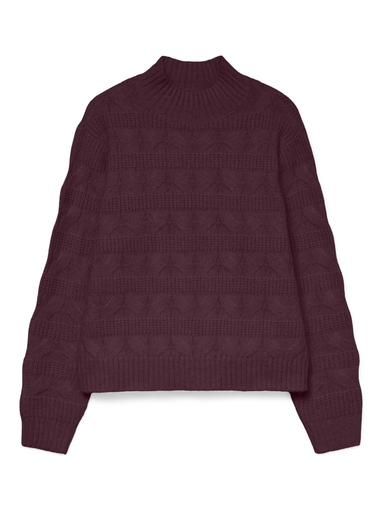 VM Virgo Strik Pullover med Turtleneck