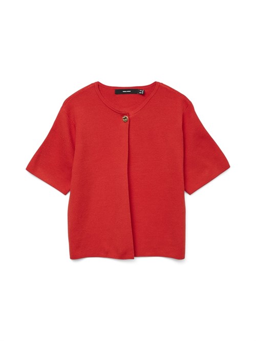 Vero Moda, Gold, Kort Ærmet Cardigan