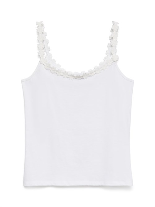 VM Flora Tank Top Med Blomster strop