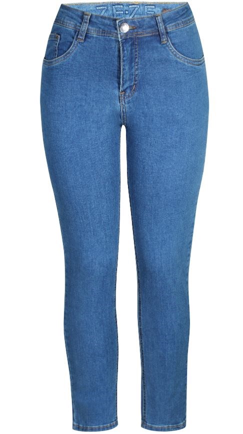 Ze-Ze Shape 1 -127 Jeans, Medium Blue