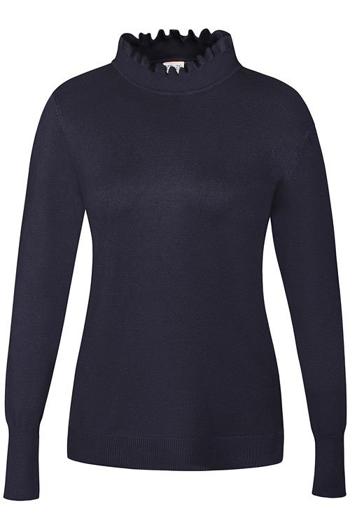 Ze-Ze Norma Pullover, Viskosestrik, Turtleneck