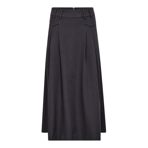 Co'Couture LunaCC Pocket Pleat Nederdel, Grå