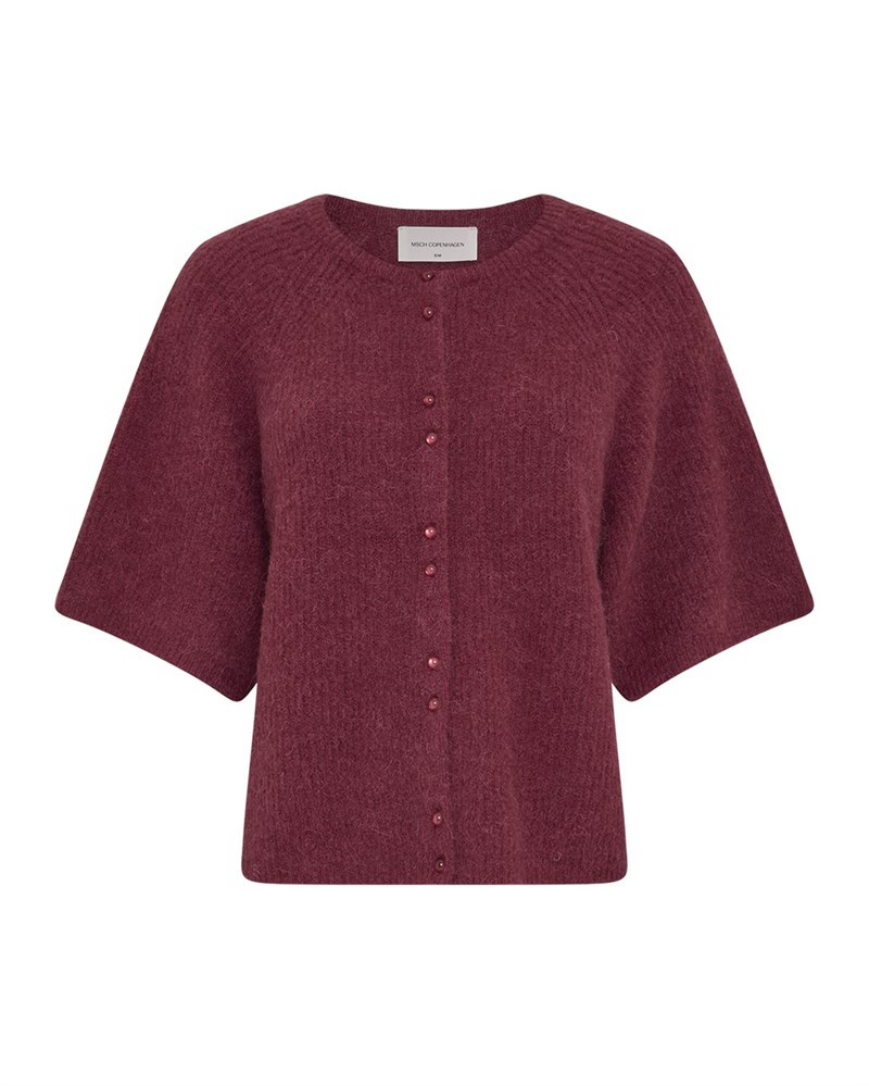 MSCH Bondie Hope 2/4 Strik Cardigan, Rød
