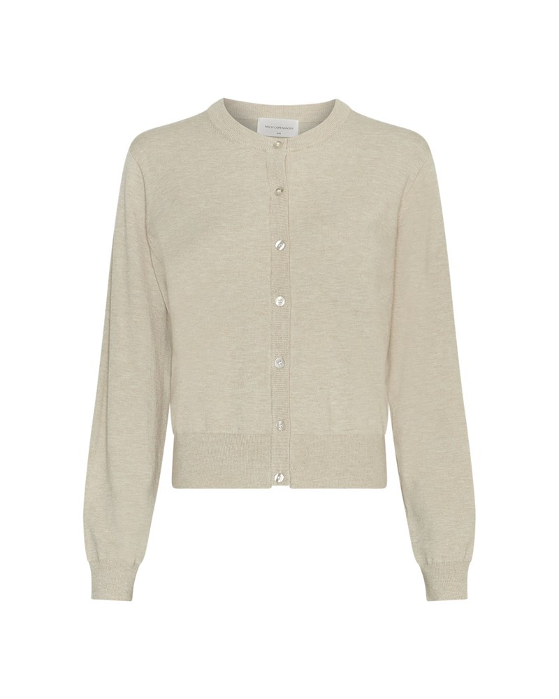 MSCH Sefika Rachelle Cardigan, Lys Melange