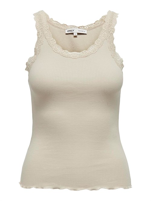 Only Sharai Tanktop med Blonde, Sand